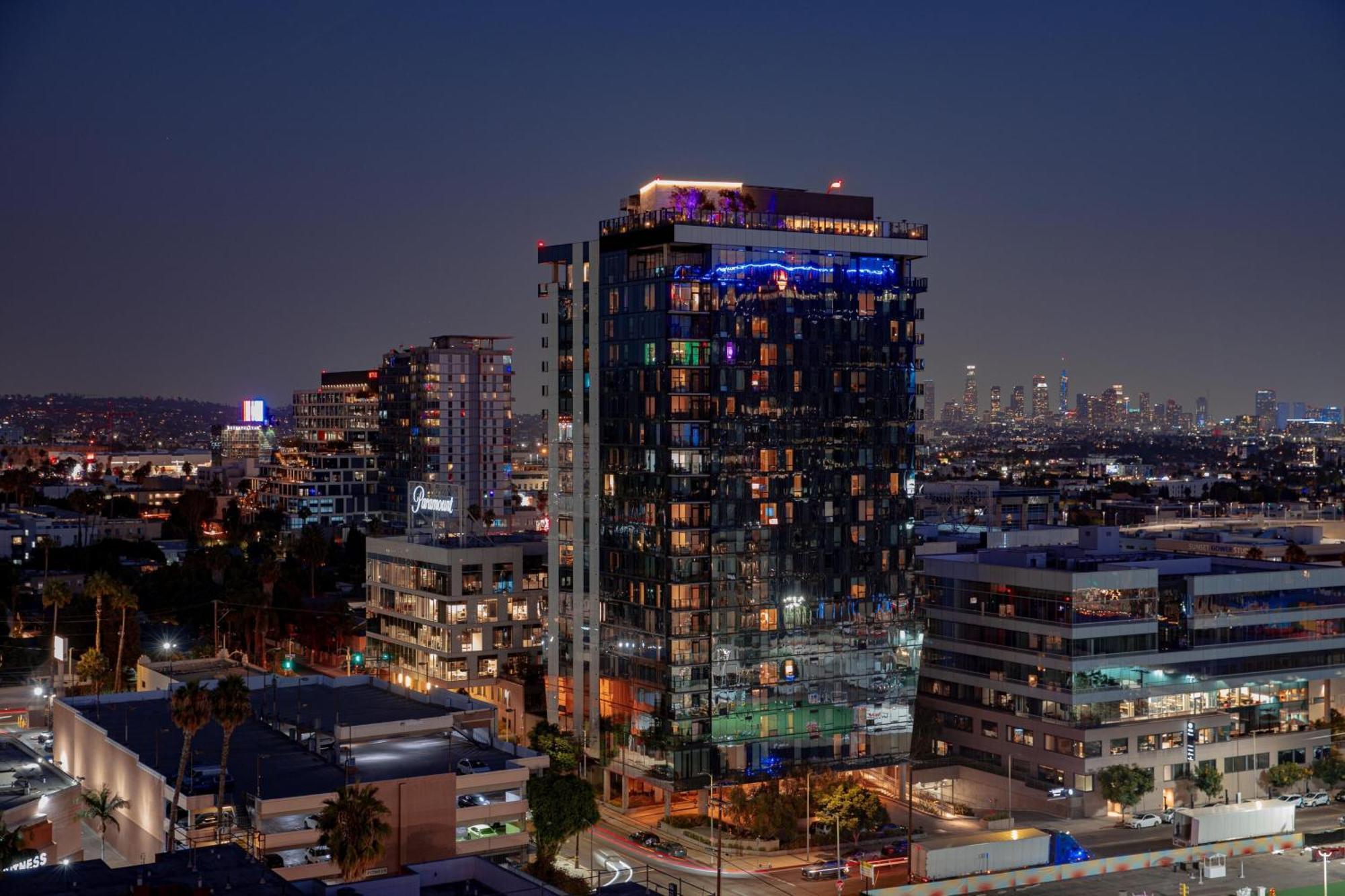 Hotel W Hollywood Los Angeles Exterior foto